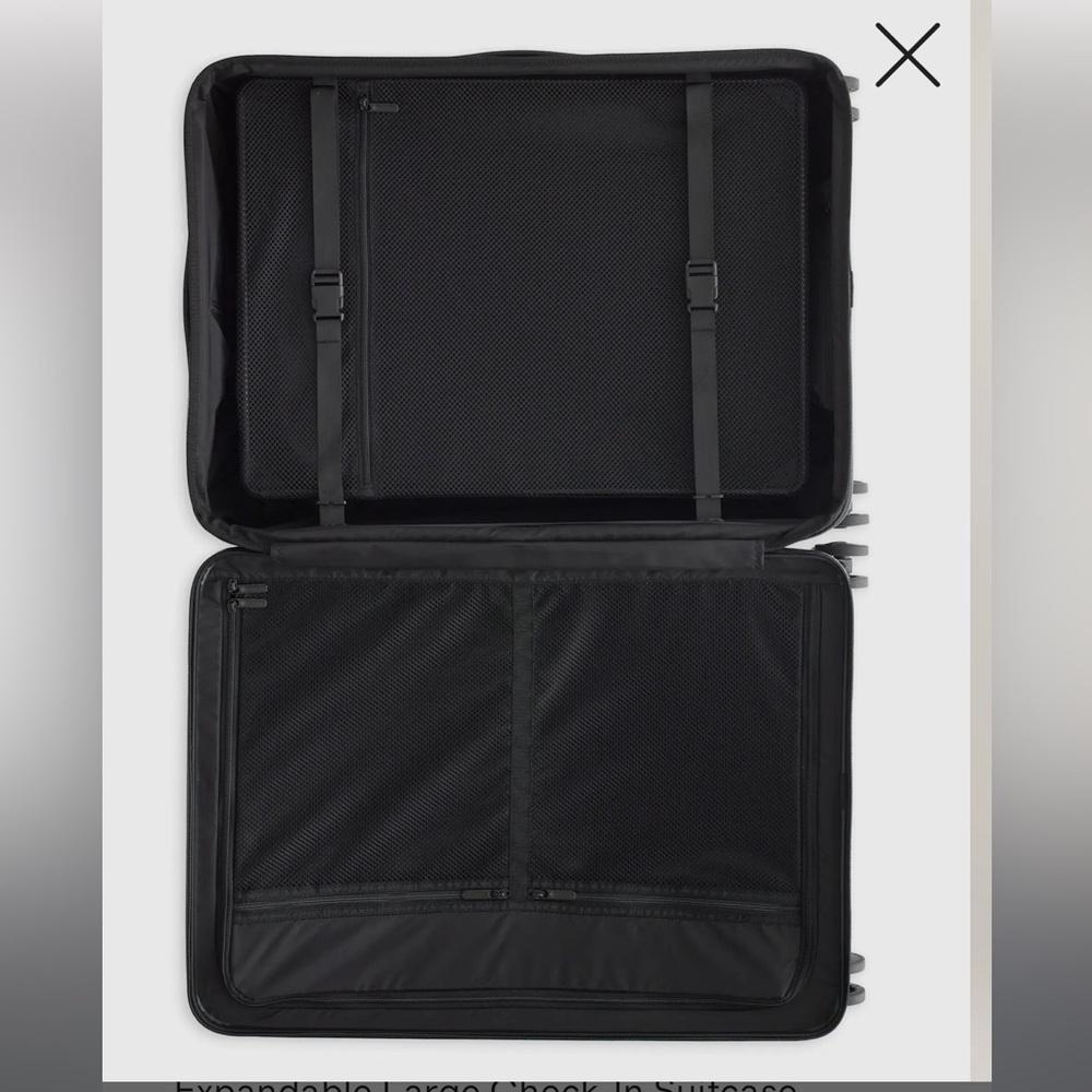 QUINCE  Expandable Large Check-In Suitcase - Picture 8 of 16